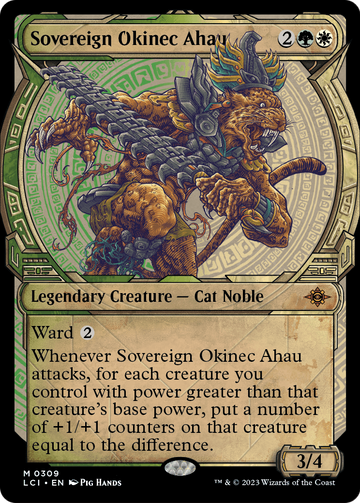 Sovereign Okinec Ahau (Showcase) [The Lost Caverns of Ixalan]