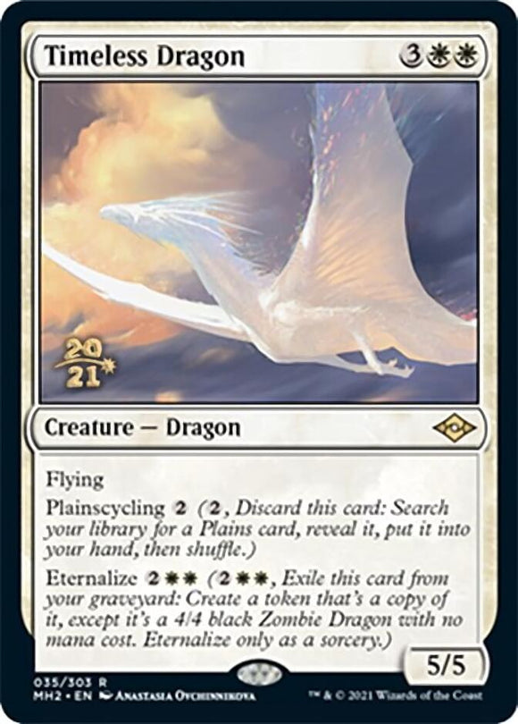 Dragón atemporal [Promociones de prelanzamiento de Modern Horizons 2] 