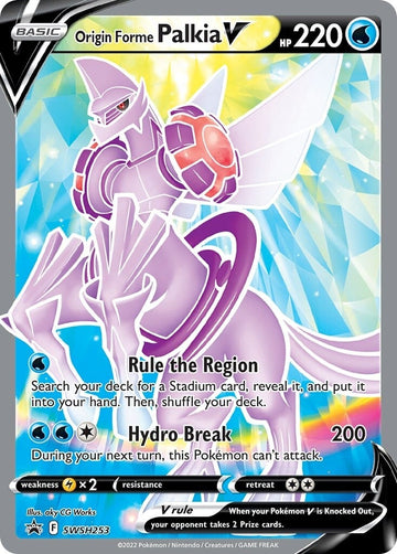 Forma original Palkia V (SWSH253) [Sword &amp; Shield: Black Star Promos] 