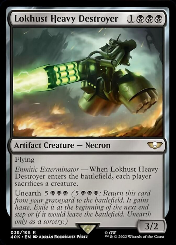 Destructor pesado Lokhust (referencia de Surge) [Warhammer 40,000] 