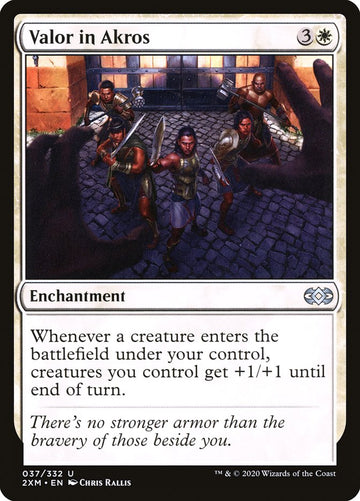 Valor en Akros [Masters dobles] 