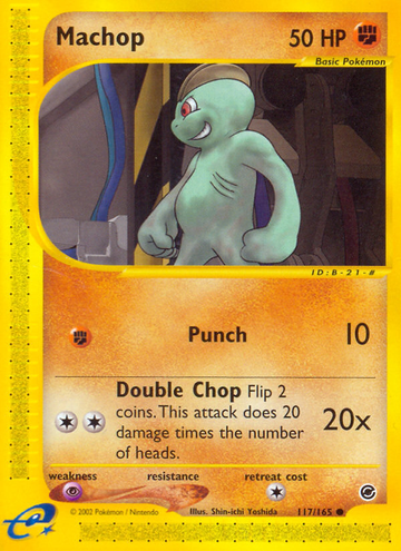 Machop (117/165) [Expedición: conjunto básico] 