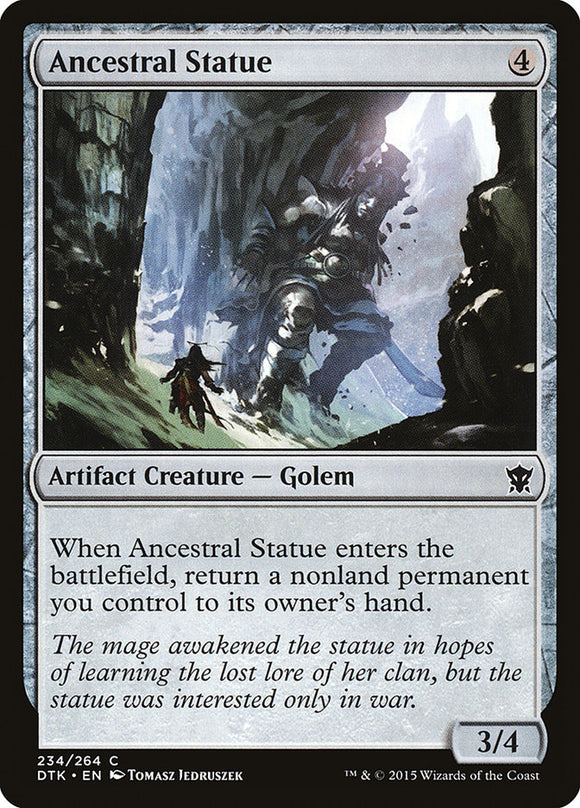 Estatua ancestral [Dragones de Tarkir] 