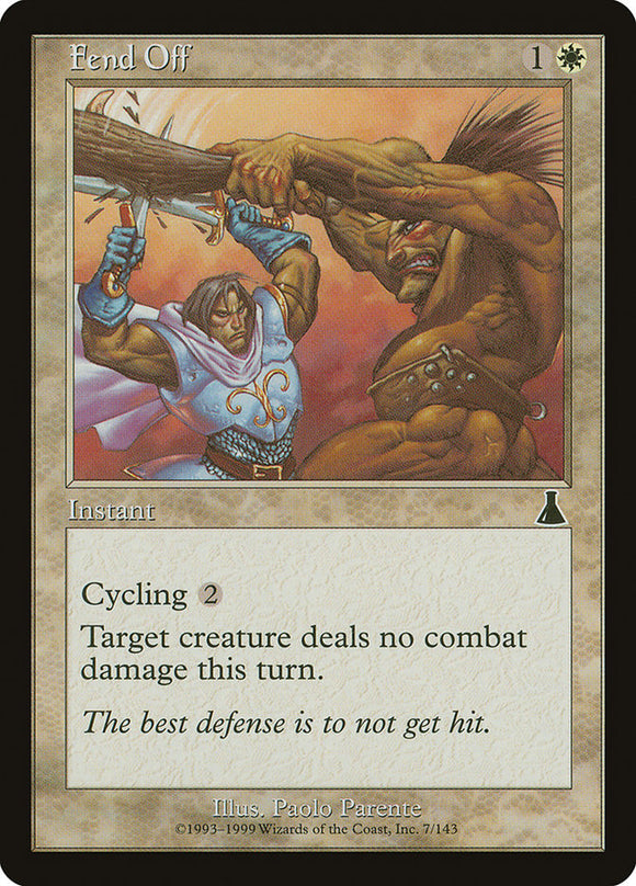 Defiéndete [del destino de Urza] 