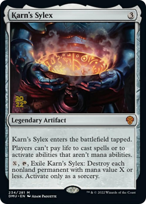 Sylex de Karn [Promociones previas al lanzamiento de Dominaria United] 