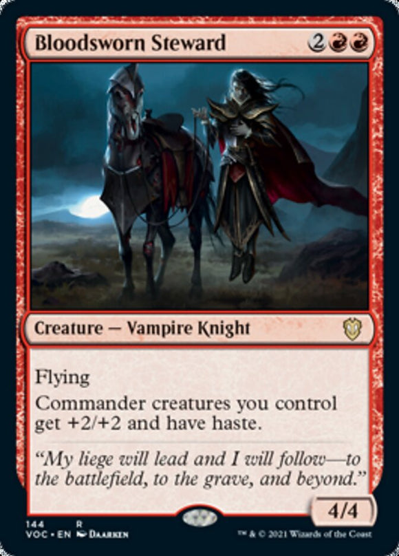 Mayordomo Juramentado de Sangre [Innistrad: Crimson Vow Commander] 