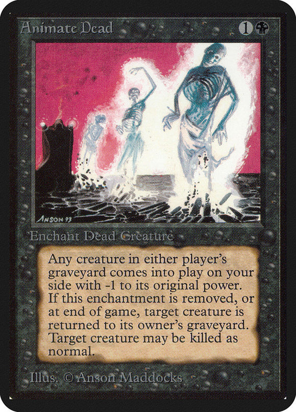 Animar a los muertos [Edición Alfa] 