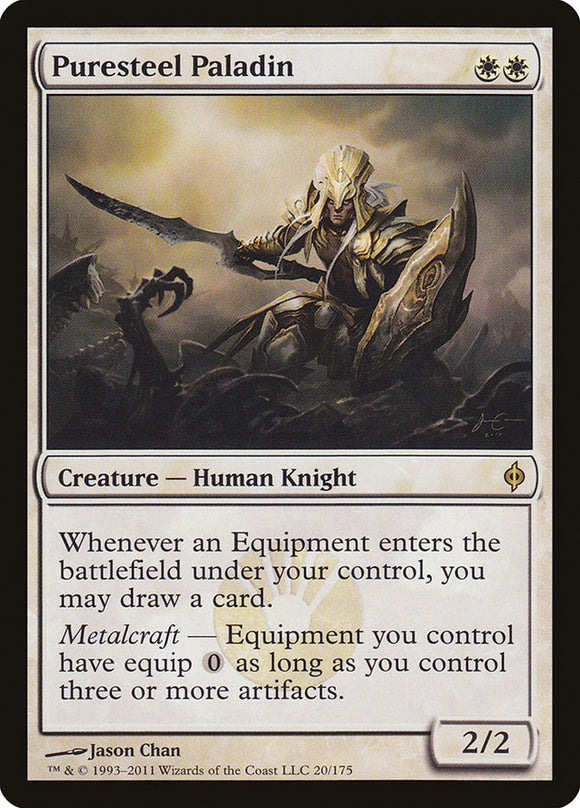 Paladín de acero puro [Nueva Phyrexia] 
