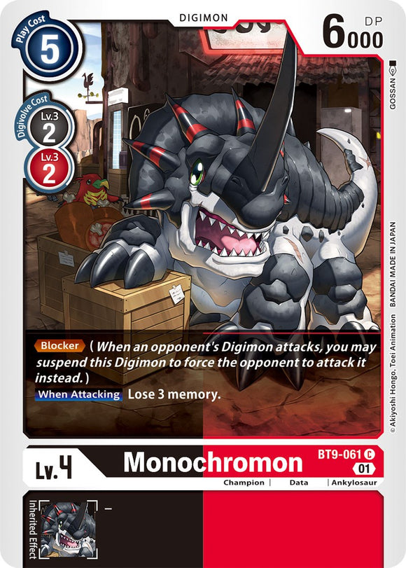 Monochromon [BT9-061] [Registro X] 