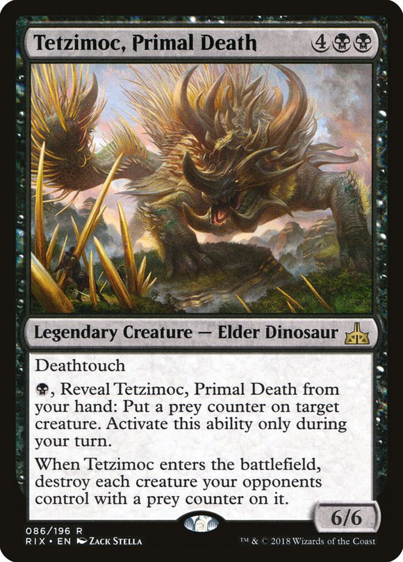Tetzimoc, Muerte Primordial [Rivales de Ixalan] 