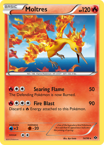Moltres (14/99) [Blanco y Negro: Próximos destinos] 