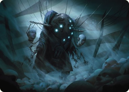 Tarjeta de arte del curador de Meldweb [Serie de arte Phyrexia: All Will Be One] 