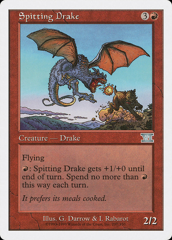 El escupidor Drake [Sexta edición clásica] 