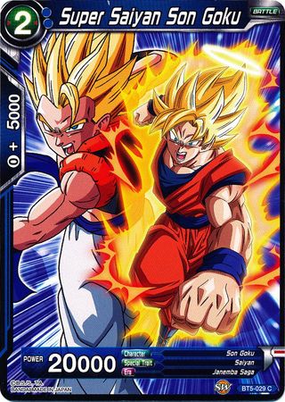 Super Saiyan Son Goku (Azul) (BT5-029) [Renacimiento milagroso] 