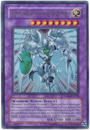 Héroe elemental Ala brillante [DR04-EN096] Ultra raro 