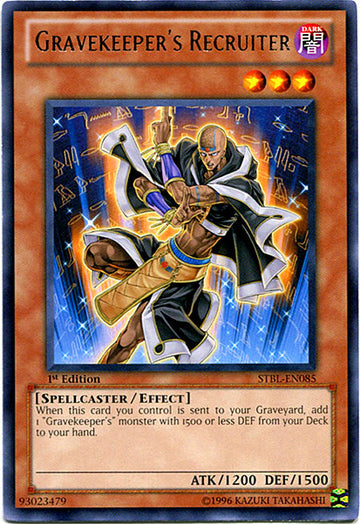 Gravekeeper's Recruiter [STBL-EN085] Rare