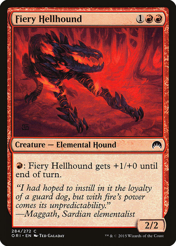 Perro del infierno ardiente [Orígenes mágicos] 
