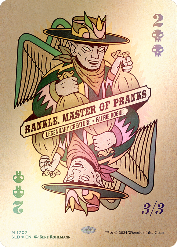 Rankle, maestro de las bromas (arcoíris) [Serie Secret Lair Drop] 