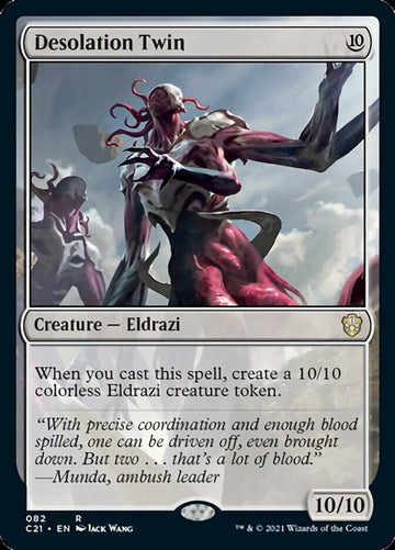 Desolación gemela [Commander 2021] 