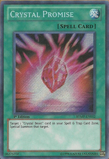 Promesa de cristal [RYMP-EN052] Secreto raro 