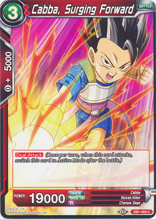 Cabba avanza a toda velocidad (DB1-009) [Dragon Brawl] 