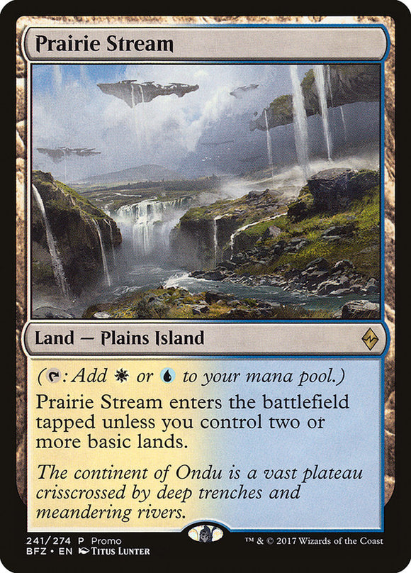 Transmisión de la pradera (promoción) [Serie estándar de La batalla por Zendikar] 