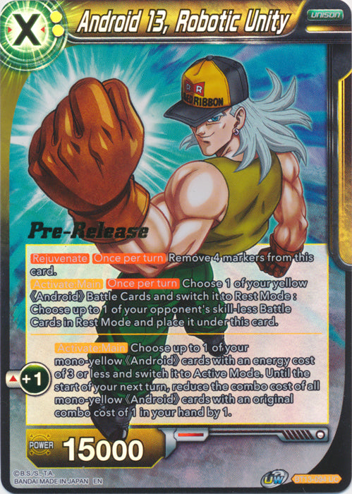 Androide 13, Unidad robótica (BT13-094) [Promociones previas al lanzamiento de Supreme Rivalry] 
