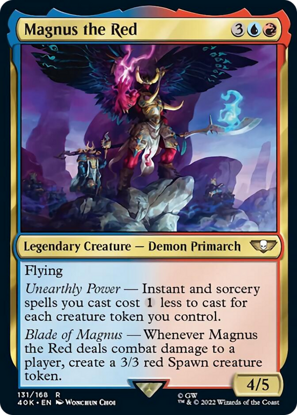 Magnus el Rojo (referencia de Surge) [Warhammer 40,000] 