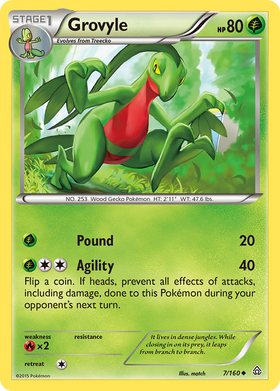Grovyle (7/160) [XY: Choque primigenio] 