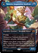 Tamiyo, Inquisitive Student // Tamiyo, Seasoned Scholar (Borderless) (Textured Foil) [Modern Horizons 3]-1