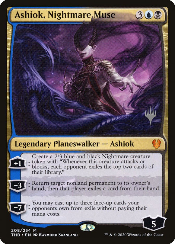 Ashiok, musa de pesadillas (paquete promocional) [Promociones de Theros Beyond Death] 