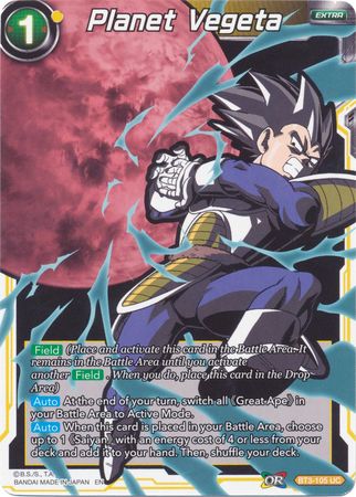 Planeta Vegeta (Arte alternativo) (BT3-105) [Set especial de aniversario 2020] 
