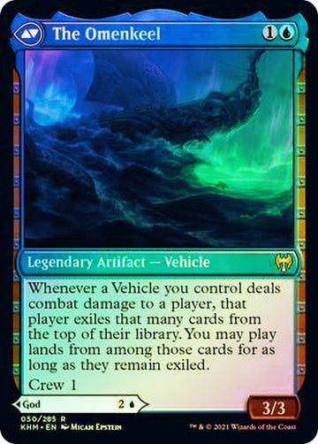 Cosima, God of the Voyage // The Omenkeel [Kaldheim Prerelease Promos] - 0