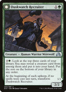 Duskwatch Recruiter // Krallenhorde Howler [Shadows over Innistrad]-1
