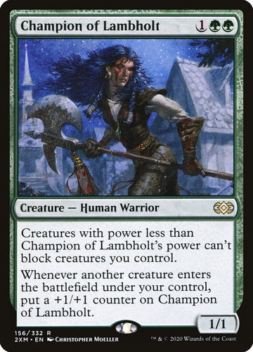 Campeón de Lambholt [Doble Maestría] 