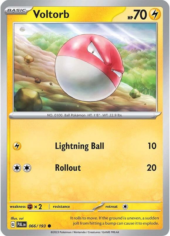 Voltorb (066/193) [Scarlet &amp; Violet: Paldea evolucionada] 