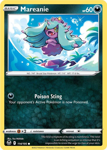 Mareanie (114/195) [Espada y escudo: Tempestad de plata] 