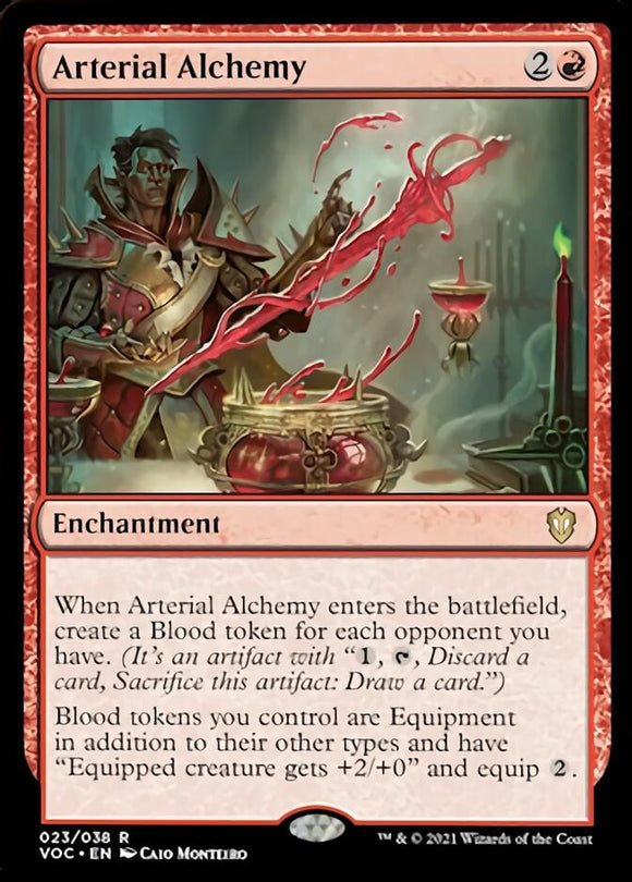 Alquimia arterial [Innistrad: Crimson Vow Commander] 