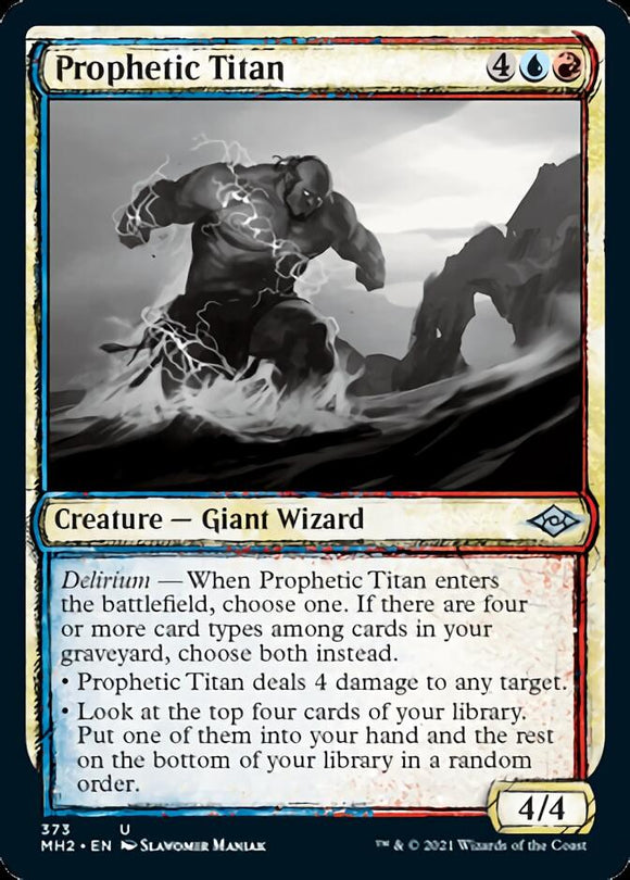 Titán profético (boceto) [Modern Horizons 2] 