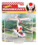 Hot Wheels Mario Kart Glider Toad Diecast Car (P-WIng Plane Glider)-2