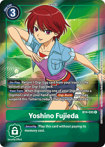 Yoshino Fujieda [BT4-095] (Promoción Buy-A-Box) [Promociones de Great Legend] 