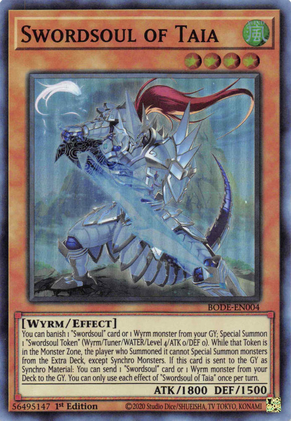 Alma de espada de Taia [BODE-EN004] Súper rara 