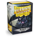 Dragon Shield: Fundas estándar de 100 ct - Negras (Clásicas) -3