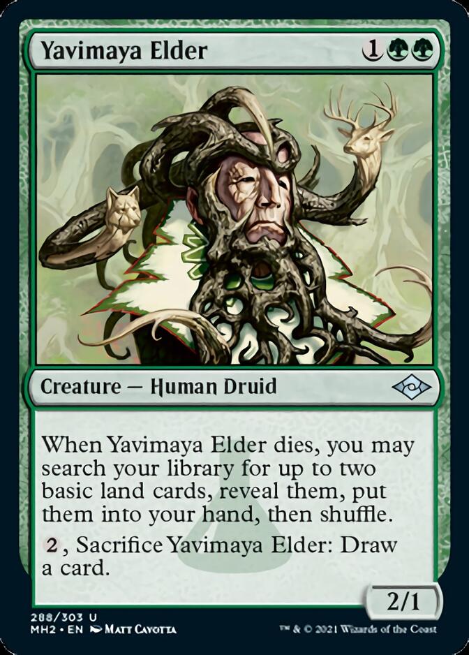 Yavimaya Elder (Foil Etched) [Modern Horizons 2] - 0