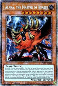 Alpha, el amo de las bestias (Starlight Rare) [PHRA-EN023] Starlight Rare 