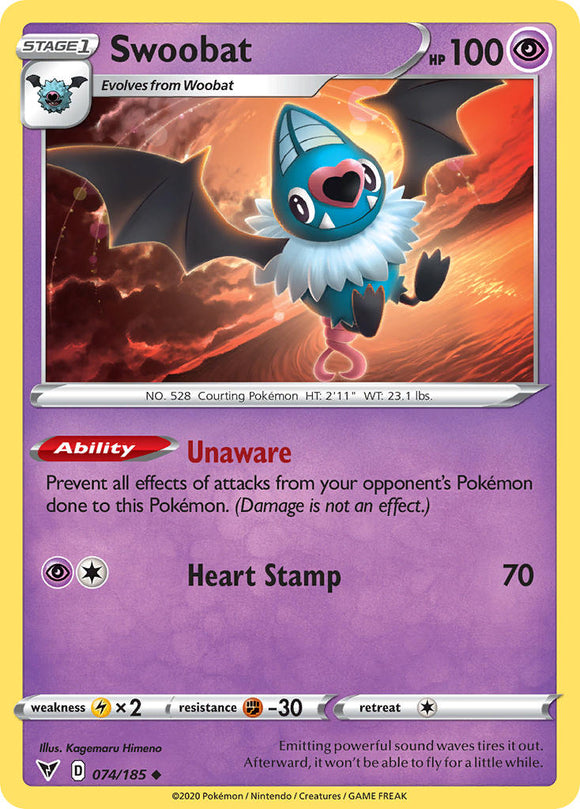 Swoobat (074/185) [Espada y escudo: voltaje intenso] 