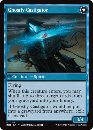 Covetous Castaway // Ghostly Castigator [Innistrad Remastered] - 0