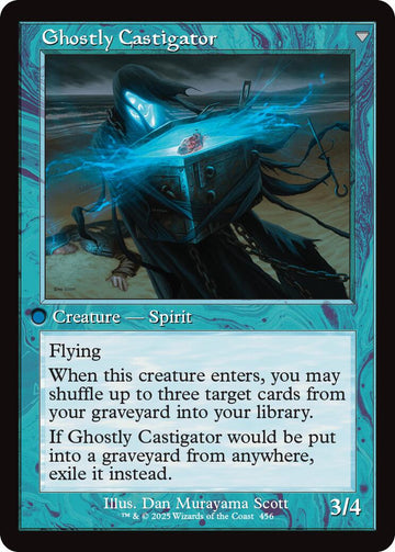 Covetous Castaway // Ghostly Castigator (Retro Frame) [Innistrad Remastered] - 0