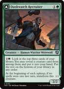 Duskwatch Recruiter // Krallenhorde Howler [Innistrad Remastered]-1