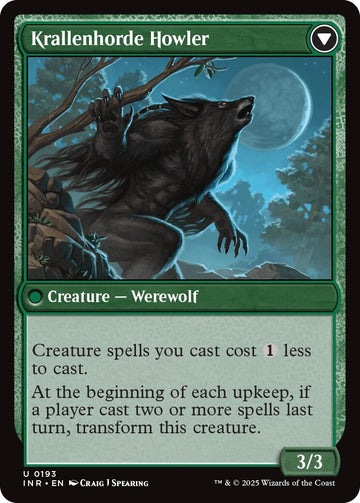 Duskwatch Recruiter // Krallenhorde Howler [Innistrad Remastered] - 0